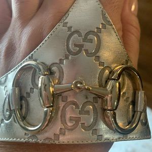 Gucci sandals in silver